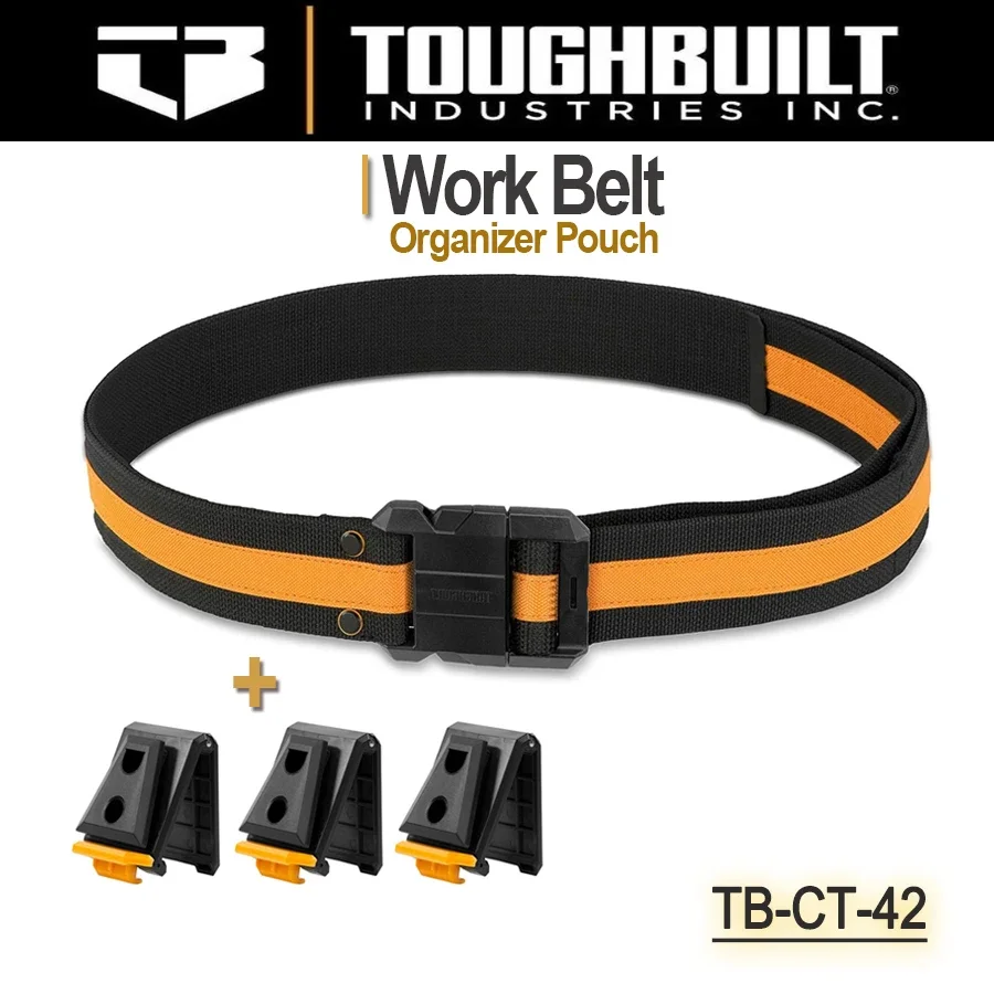 Office Tech Bag - ToughBuilt TB-CT-42 Work Belt for Professionals