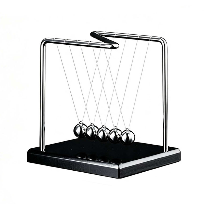 N Shaped Newton's Cradle Balan - Office Technology ulasan dan harga