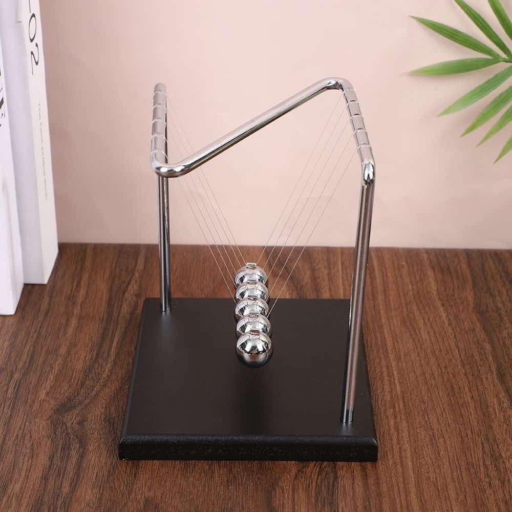 N Shaped Newton's Cradle Balan - Office Technology ulasan dan harga