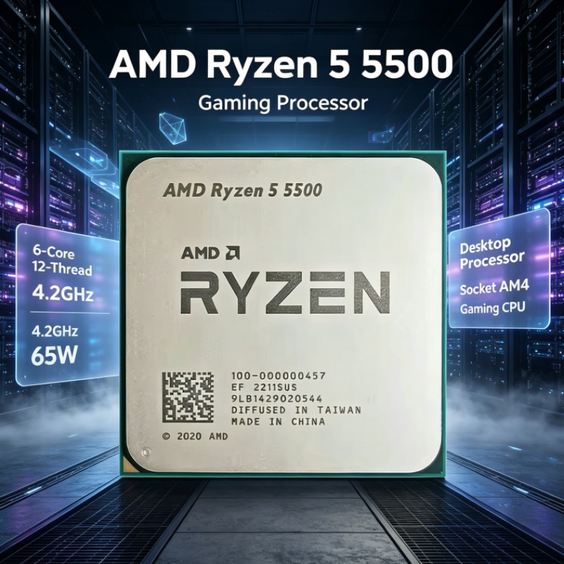 AMD Ryzen 5 5500 AM4 Desktop C - Amd Cpu Ryzen 5 ulasan dan harga