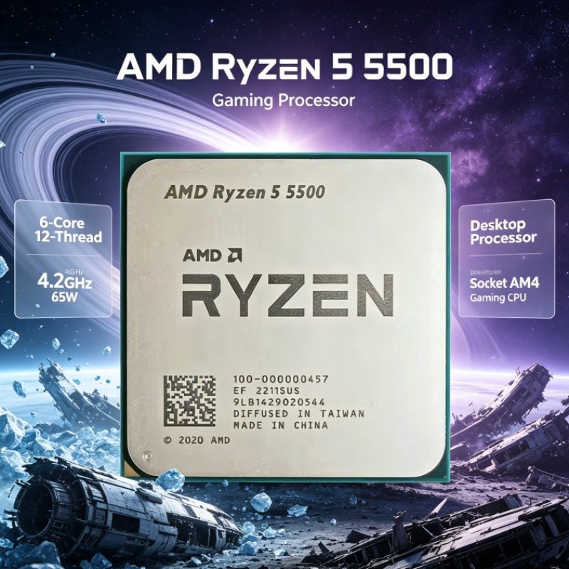 AMD Ryzen 5 5500 AM4 Desktop C - Amd Cpu Ryzen 5 ulasan dan harga