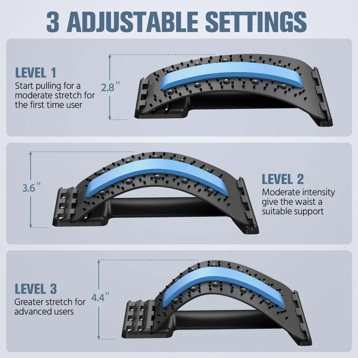 Multi-Level Back Stretching De - Office Technology ulasan dan harga