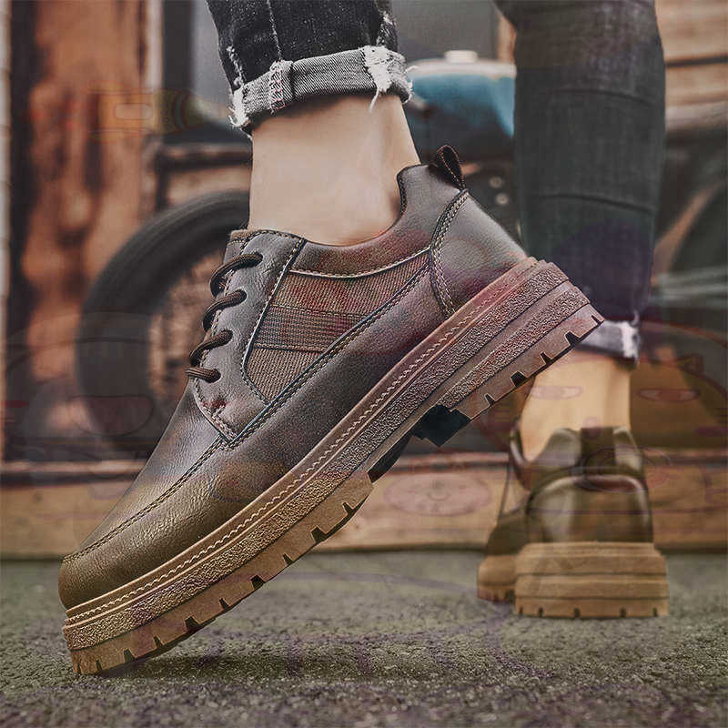 Dark Natural Leather Fashion T - Office Tech Supply ulasan dan harga