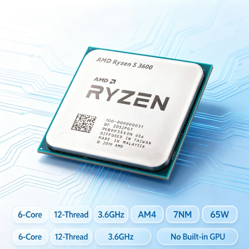 Ryzen 5 3600 6-Core 12-Thread  - Amd Cpu Ryzen 5 ulasan dan harga