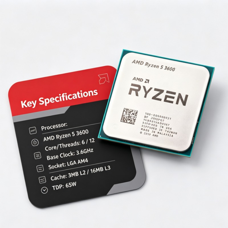Ryzen 5 3600 6-Core 12-Thread  - Amd Cpu Ryzen 5 ulasan dan harga