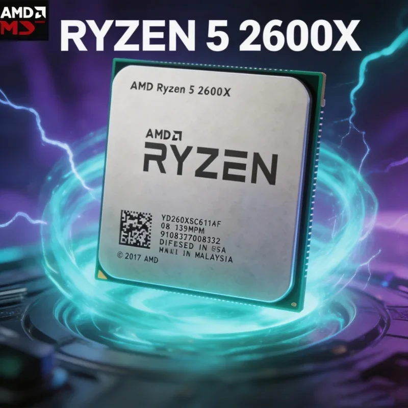 AMD Ryzen 5 2600X Desktop CPU  - Amd Cpu Ryzen 5 ulasan dan harga