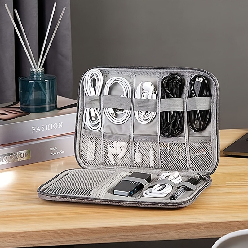 A Multi-Pocket Electronic Acce - Office Tech Bag ulasan dan harga