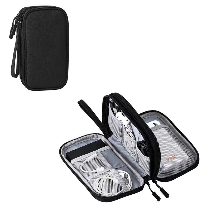 Travel Data Cable Storage Bag, - Office Tech Bag ulasan dan harga