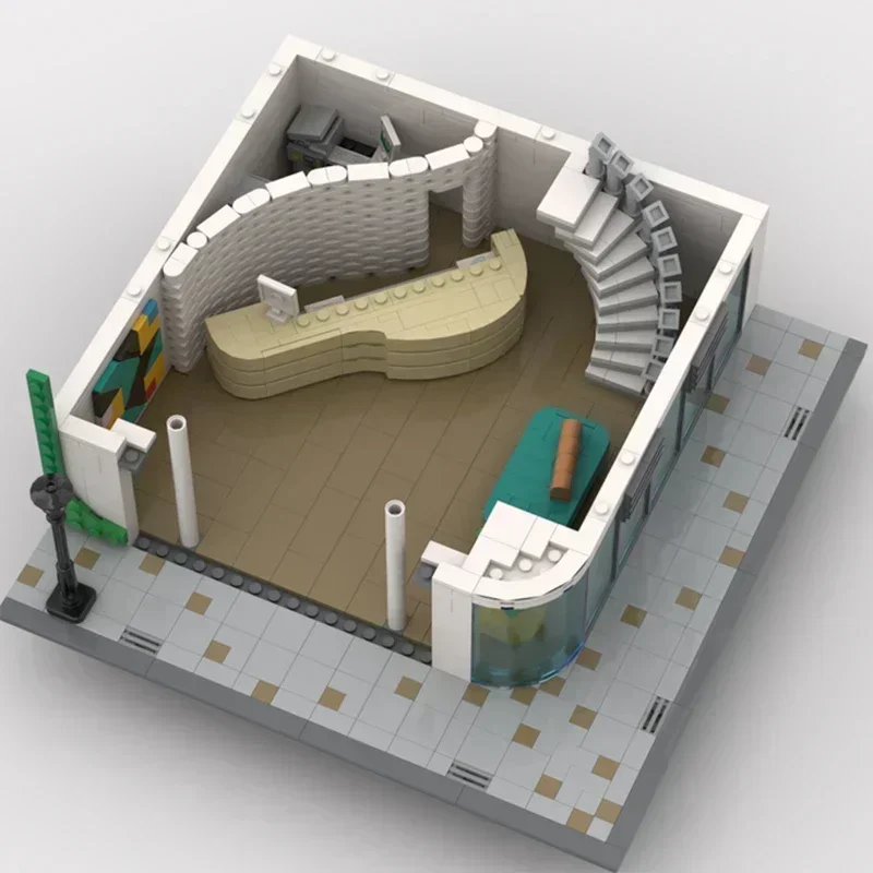 Street View Model Moc Building - Office Technology ulasan dan harga