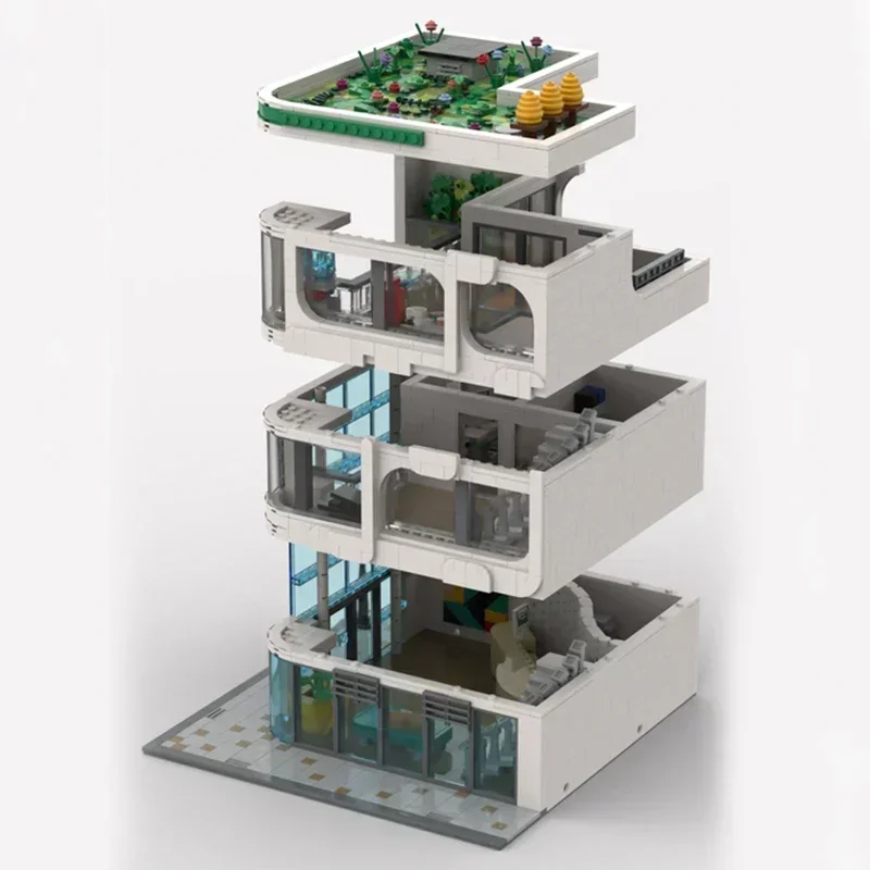 Street View Model Moc Building - Office Technology ulasan dan harga