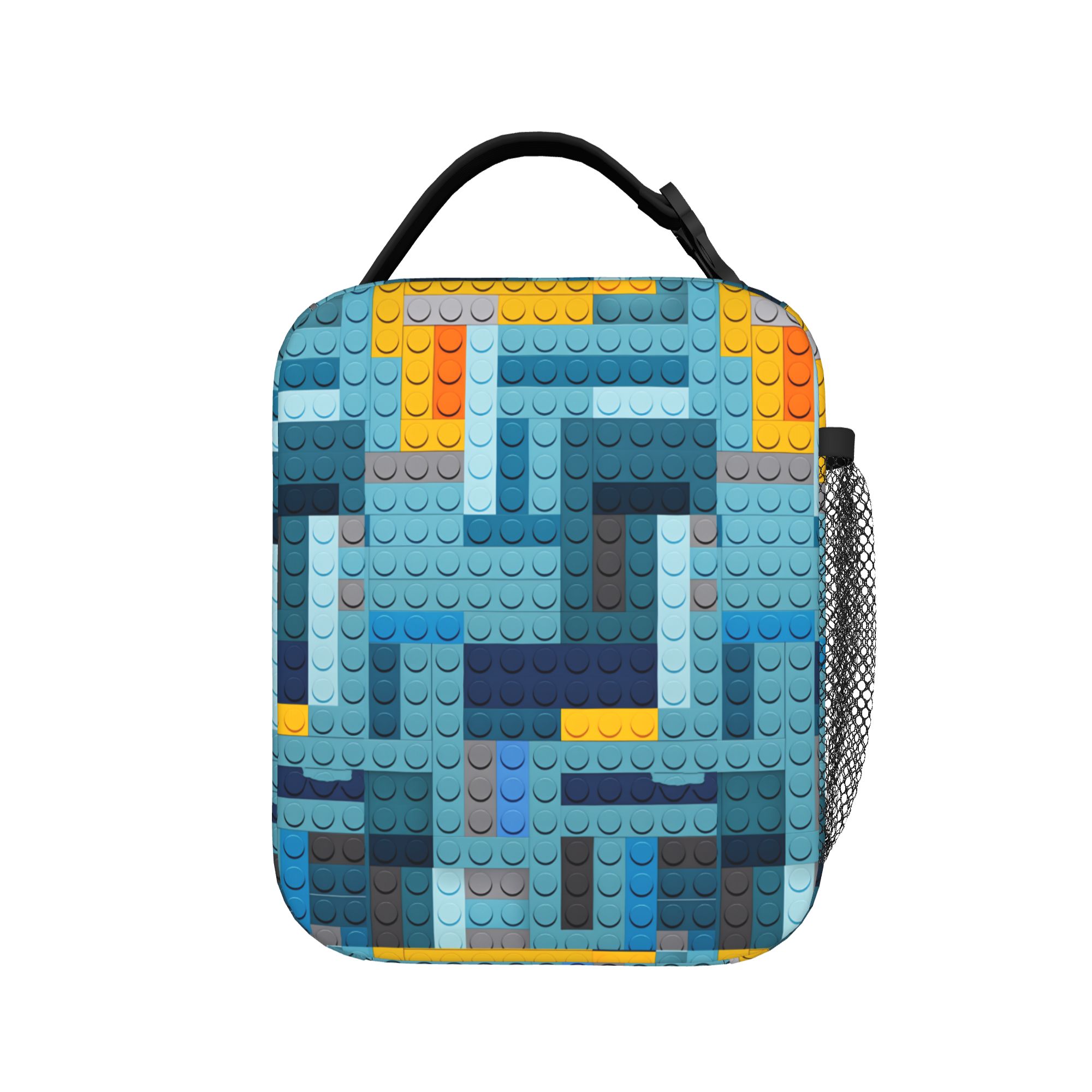 Blue Tech Pixel Building Block - Office Tech Bag ulasan dan harga
