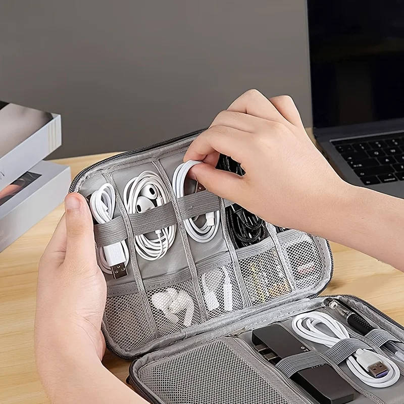 1 Pack Portable Electronic Acc - Office Tech Bag ulasan dan harga