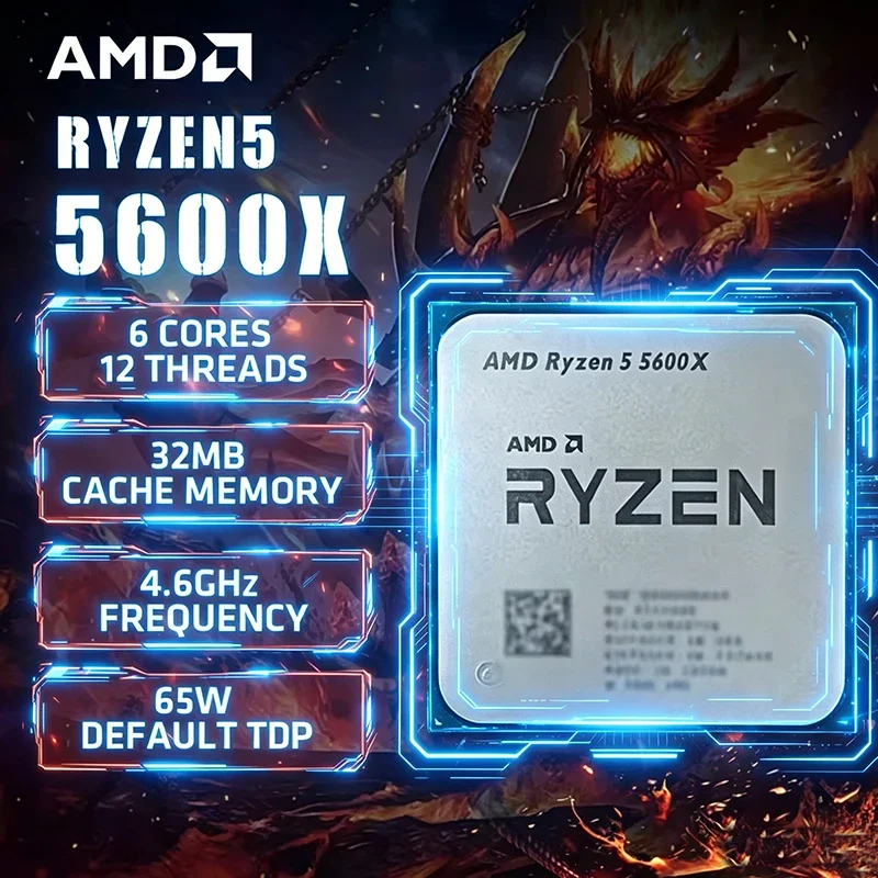 AMD Ryzen 5 5600X AMD R5 5600X - Amd Cpu Ryzen 5 ulasan dan harga