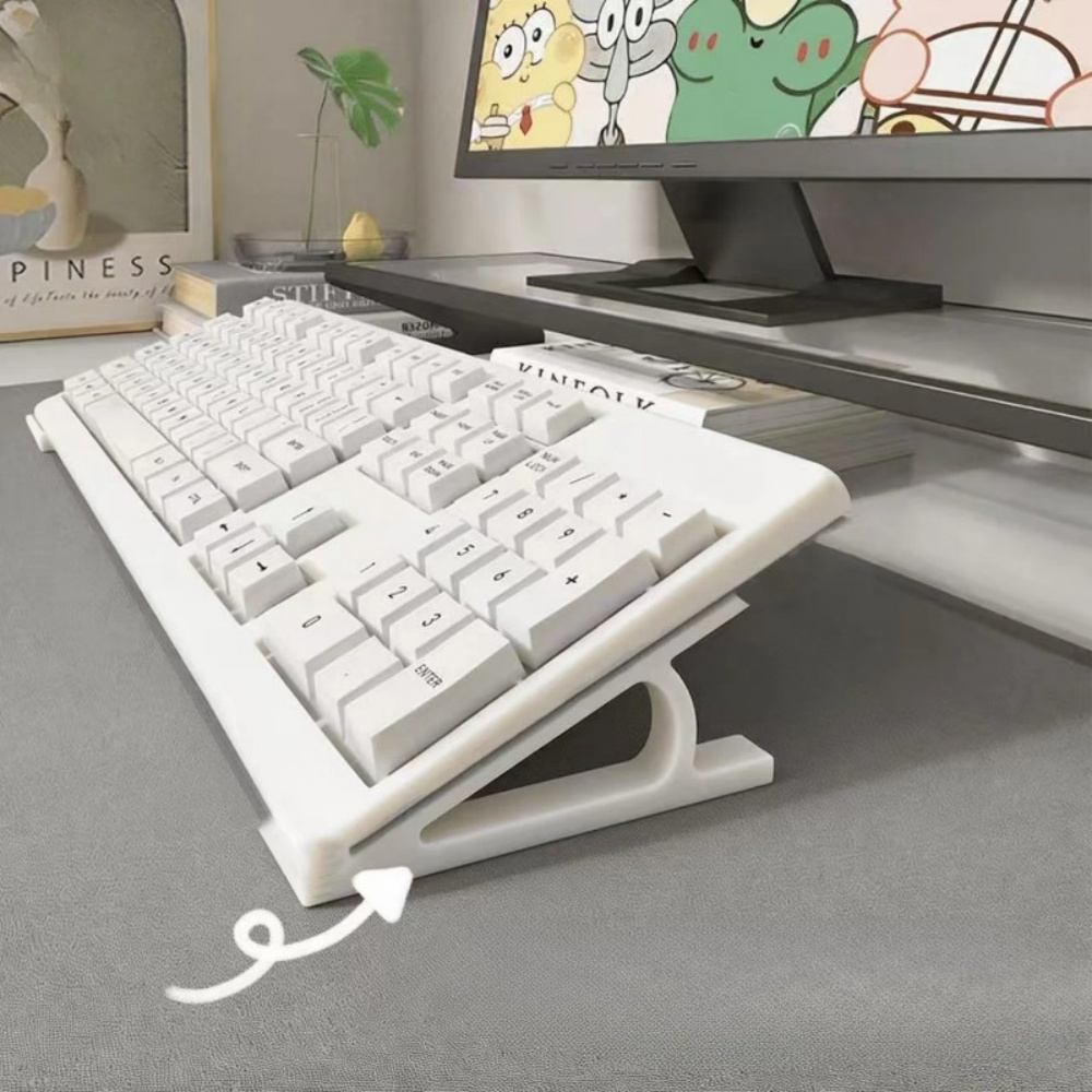 2pc Ergonomic Keyboard Riser F - Office Technology ulasan dan harga