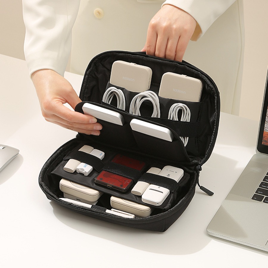 Portable Travel Cord Organizer - Office Tech Bag ulasan dan harga