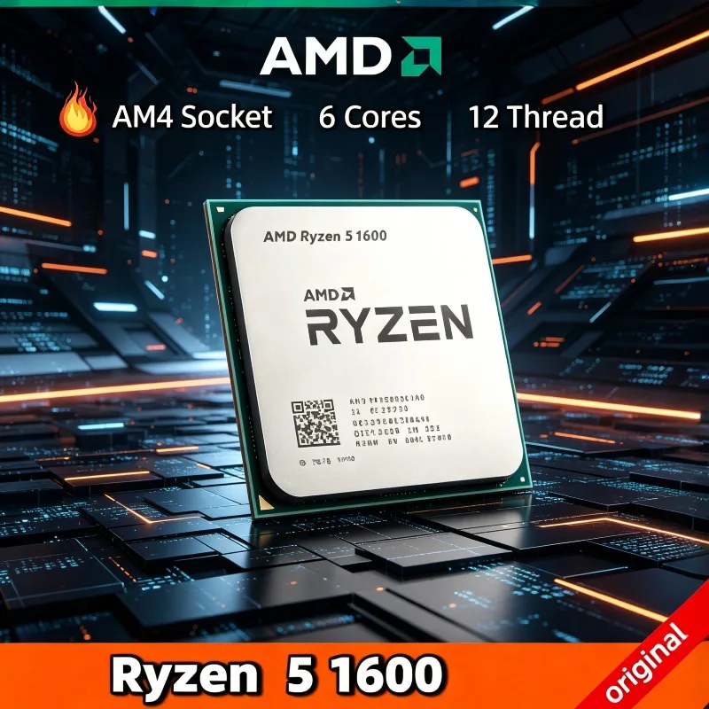AMD Ryzen 5 1600 in Stock 100% - Amd Cpu Ryzen 5 ulasan dan harga