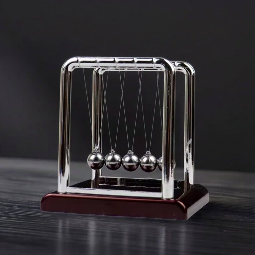Newton Cradle Balance Pendulum - Office Technology ulasan dan harga