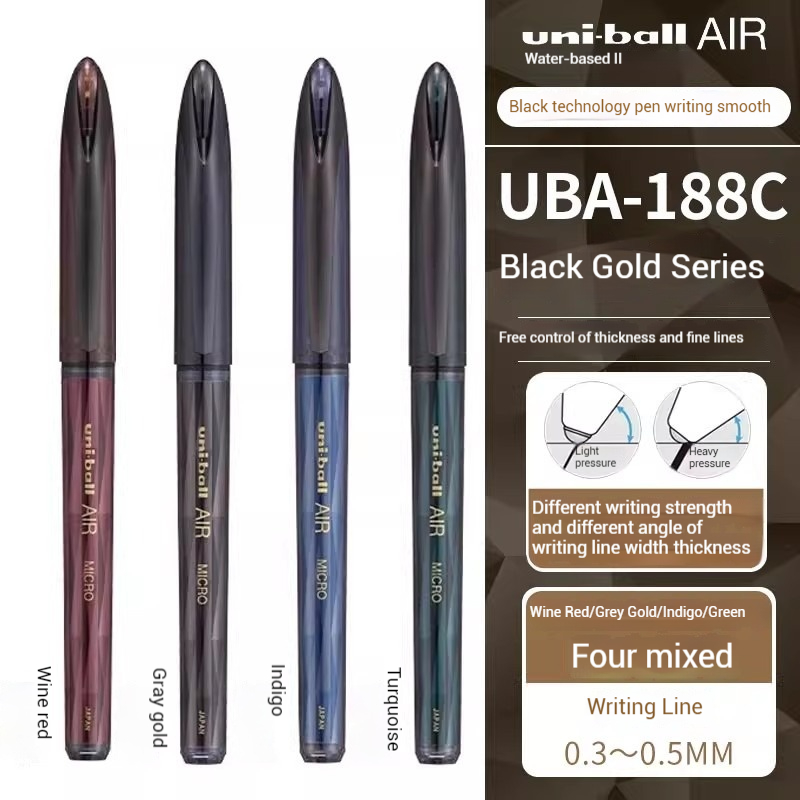 Uni Ball AIR Black Tech Gel Pe - Office Tech Supply ulasan dan harga