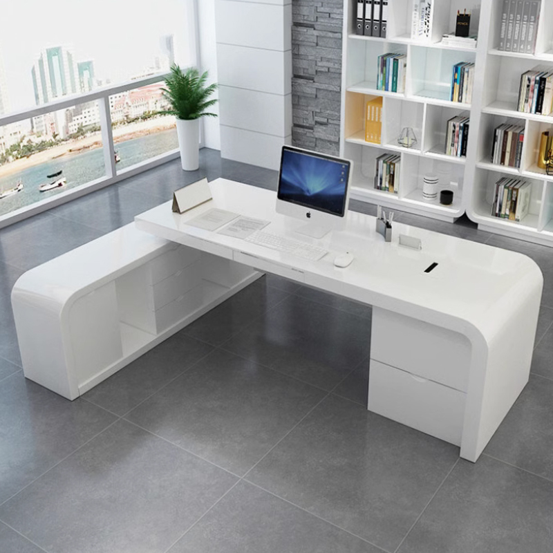 High-tech Director's Desk High - Office Tech Supply ulasan dan harga